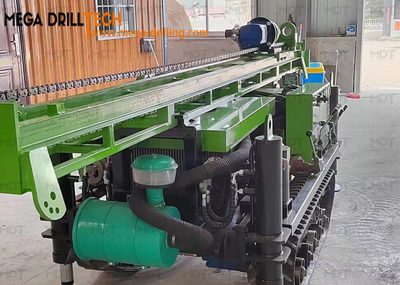 Máy khoan bánh xích thủy lực sâu 300m Máy khoan ngang